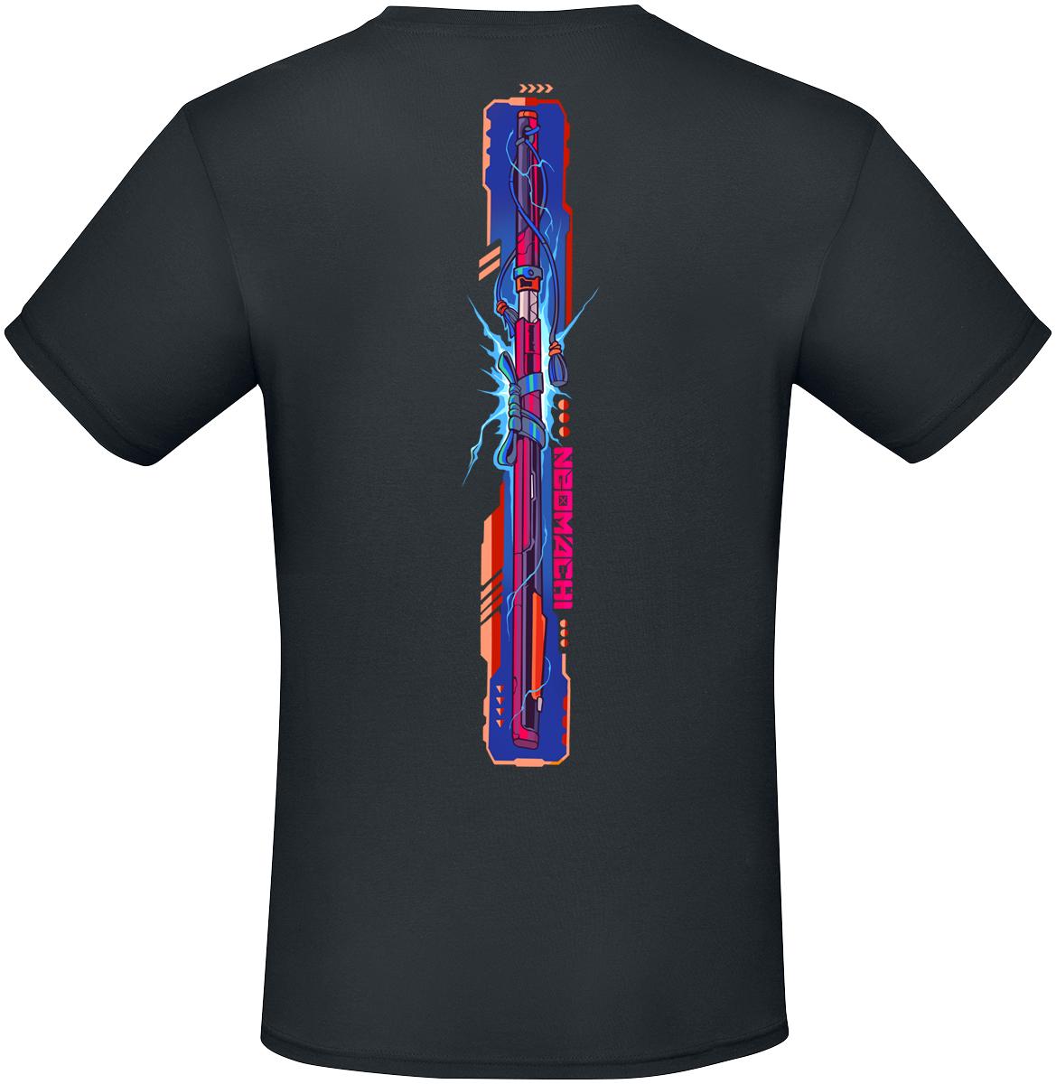 NEOMACHI - Gaming T-Shirt - MECHA - S bis XXL - für Männer - Größe L - schwarz  - EMP exklusives Merchandise!