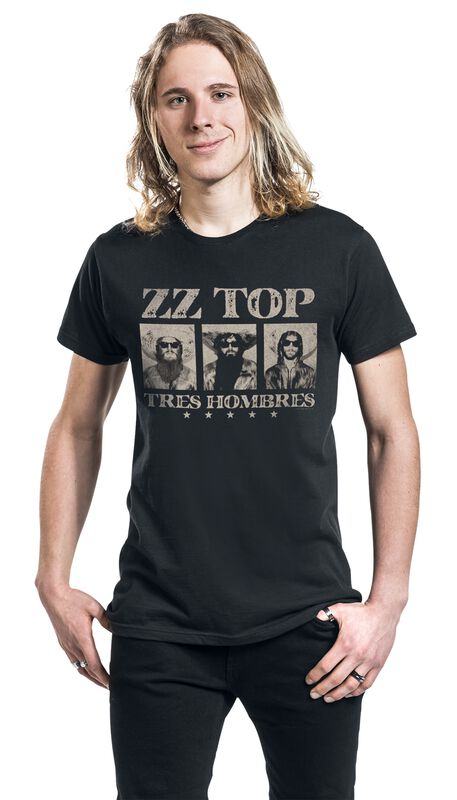 Band Merch ZZ Top Tres Hombres | ZZ Top T-Shirt
