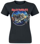 Wasted Years Circle, Iron Maiden, T-Shirt