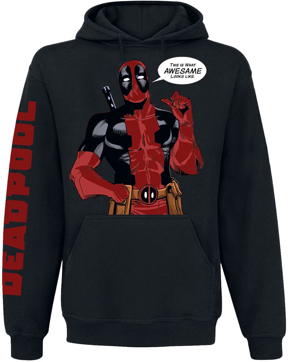 Deadpool Awesame Hooded sweater black