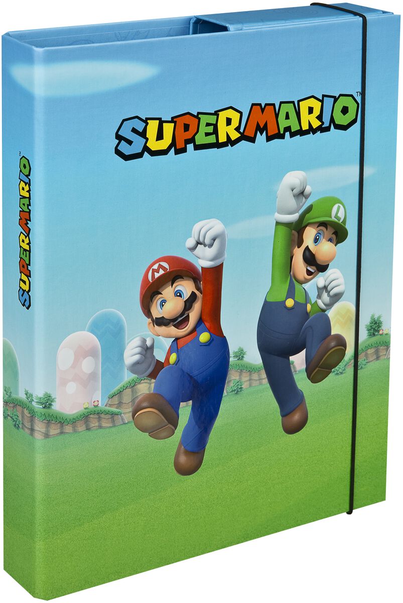 Bureau, Carterie & Emballage Gaming de Super Mario - Heftbox - pour Unisexe - multicolore