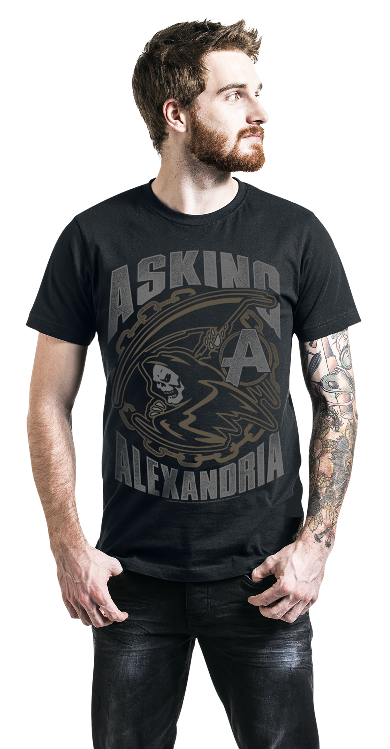 Asking Alexandria Reaper T-Shirt schwarz