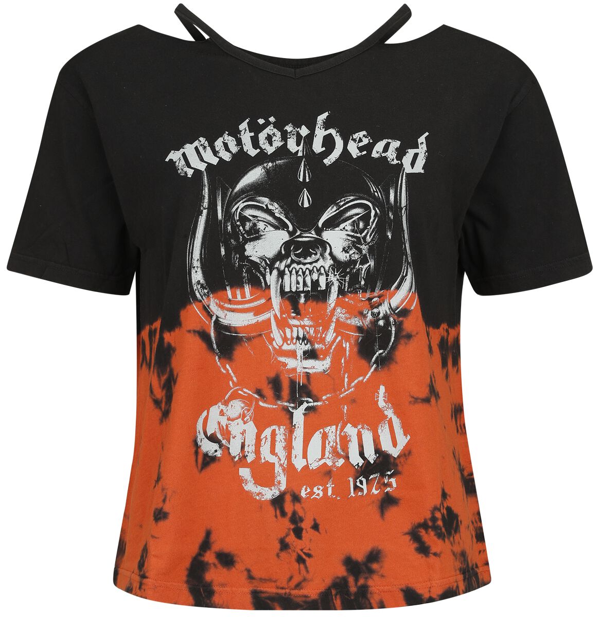 Levně Motörhead EMP Signature Collection Dámské tričko cerná/cervená