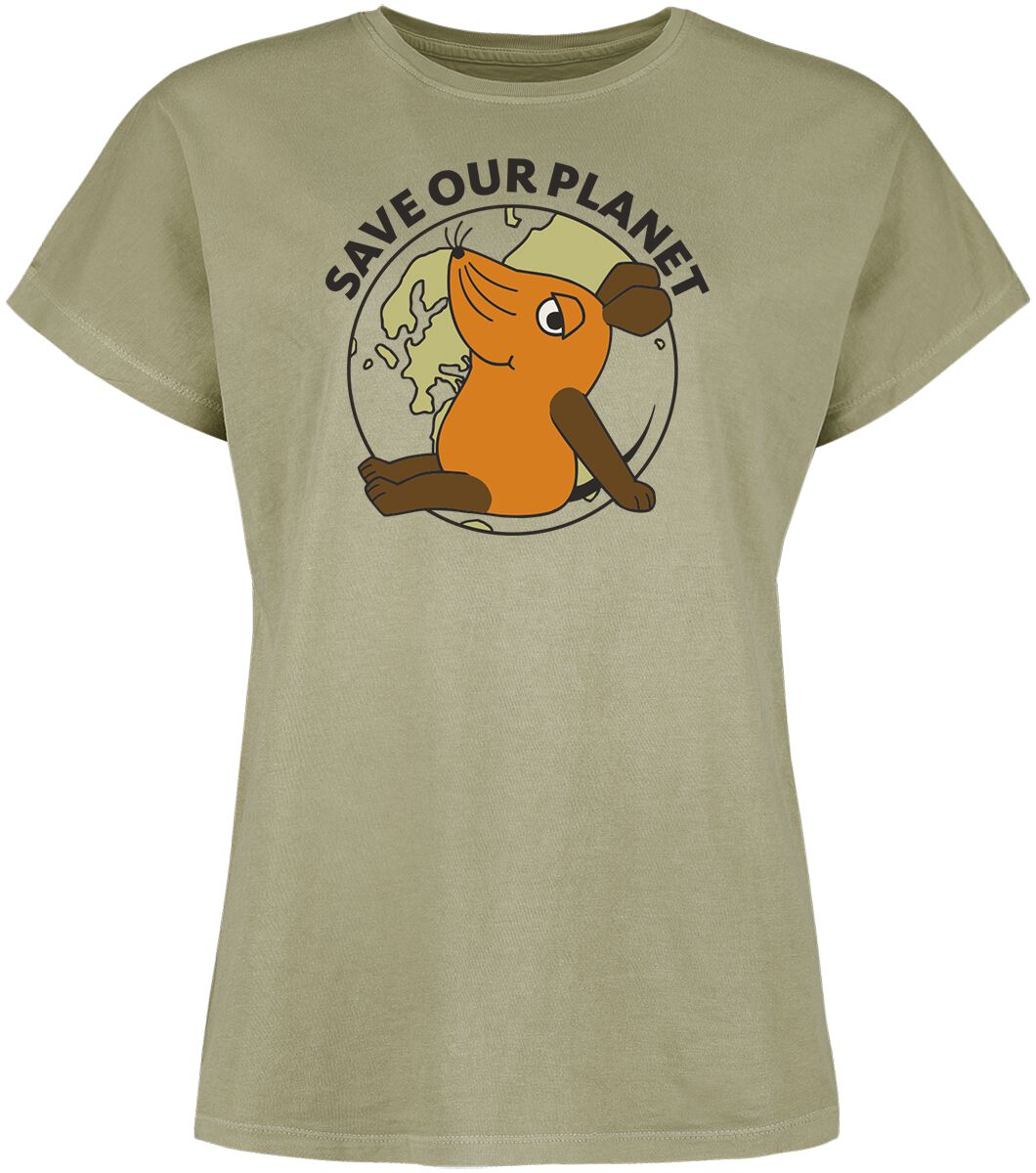 Save Our Planet T-Shirt grün von Die Sendung mit der Maus