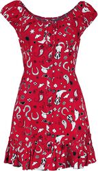 Emmylou Mini Dress, Hell Bunny, Kurzes Kleid