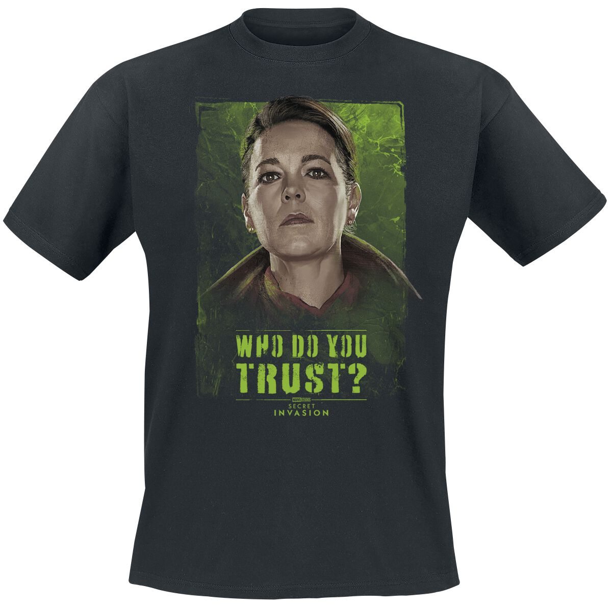 Secret Invasion - Marvel T-Shirt - Who Do You Trust? Sonya - S bis 3XL - für Männer - Größe 3XL - schwarz  - EMP exklusives Merchandise!