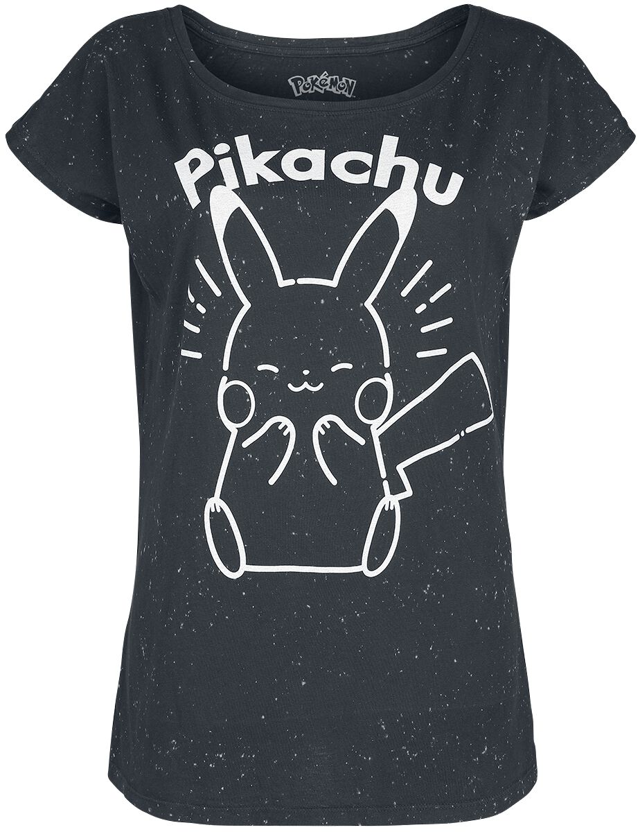 Pokémon Pikachu - Electric Type T-Shirt black