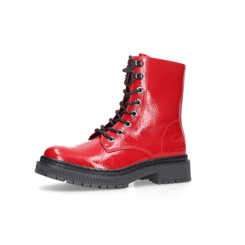 Dockers by Gerli  Boot - Lace-Up Boots - for Women - red