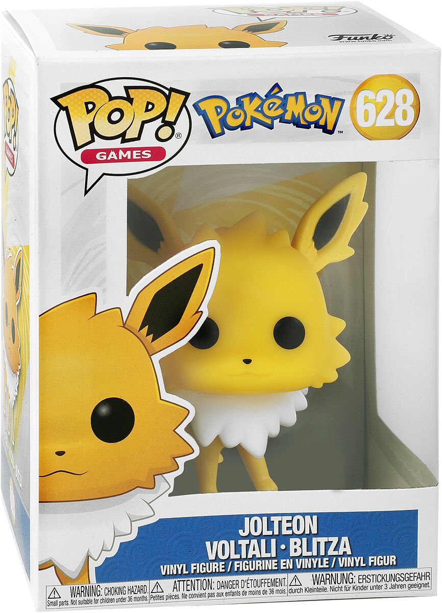 Pokémon Jolteon - Vinyl Figure 628 Funko Pop! multicolor
