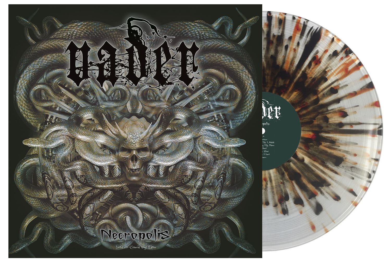 Vader Necropolis LP splattered