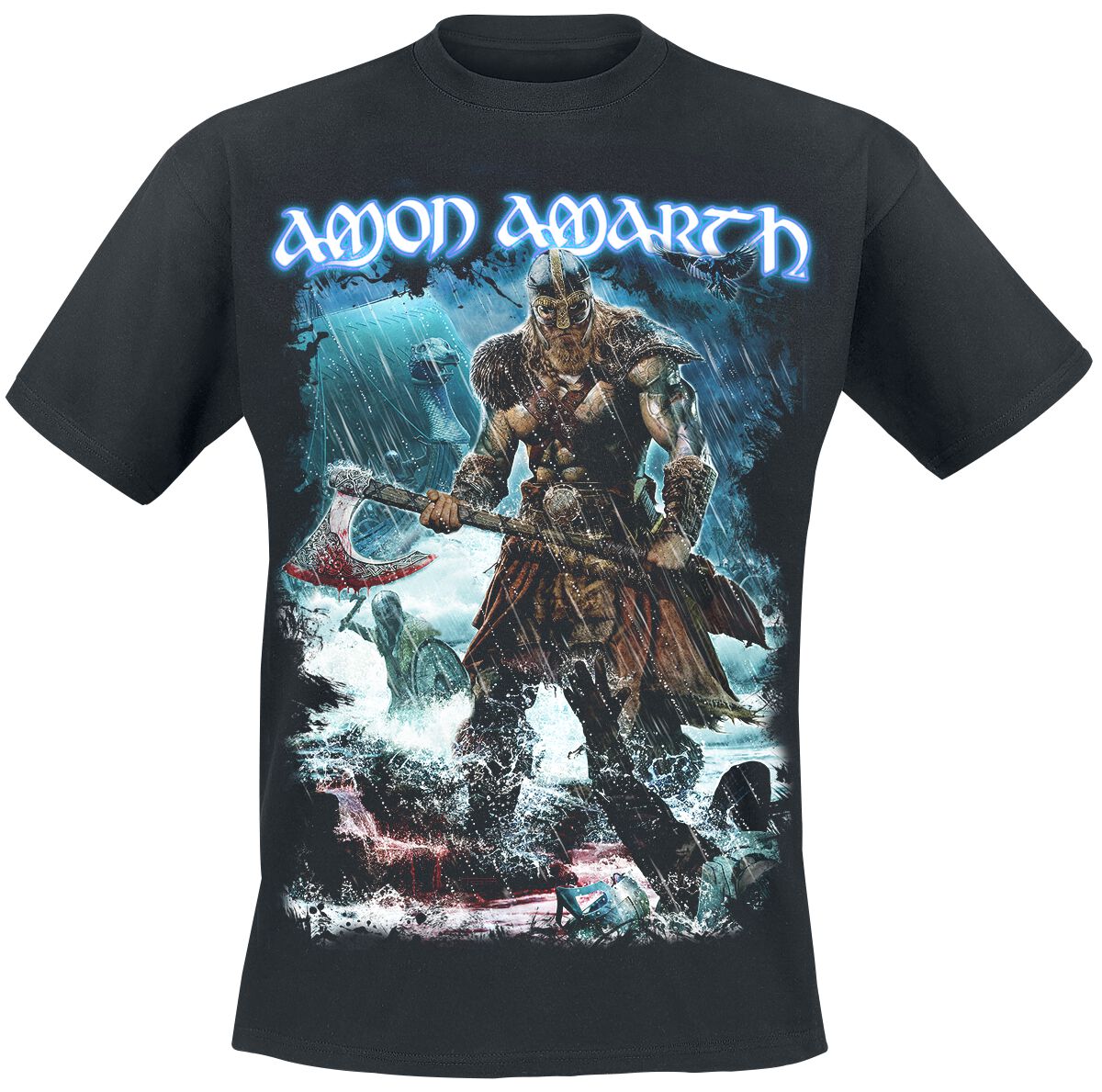 Amon Amarth T-Shirt - Jomsviking - M bis 5XL - für Männer - Größe L - schwarz  - Lizenziertes Merchandise!
