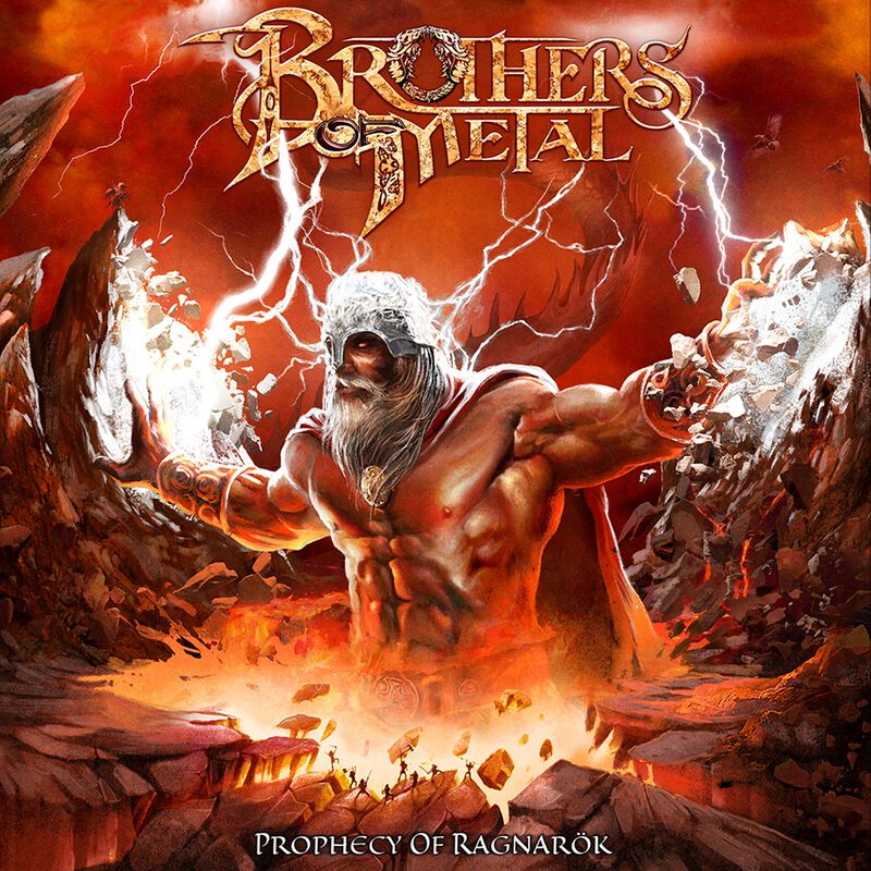 Band Merch Brothers Of Metal Prophecy of Ragnarök | Brothers Of Metal LP