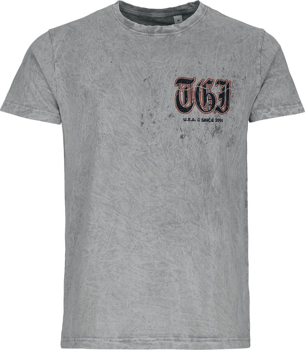 The Ghost Inside Tiger Tat T-Shirt hellgrau in 3XL