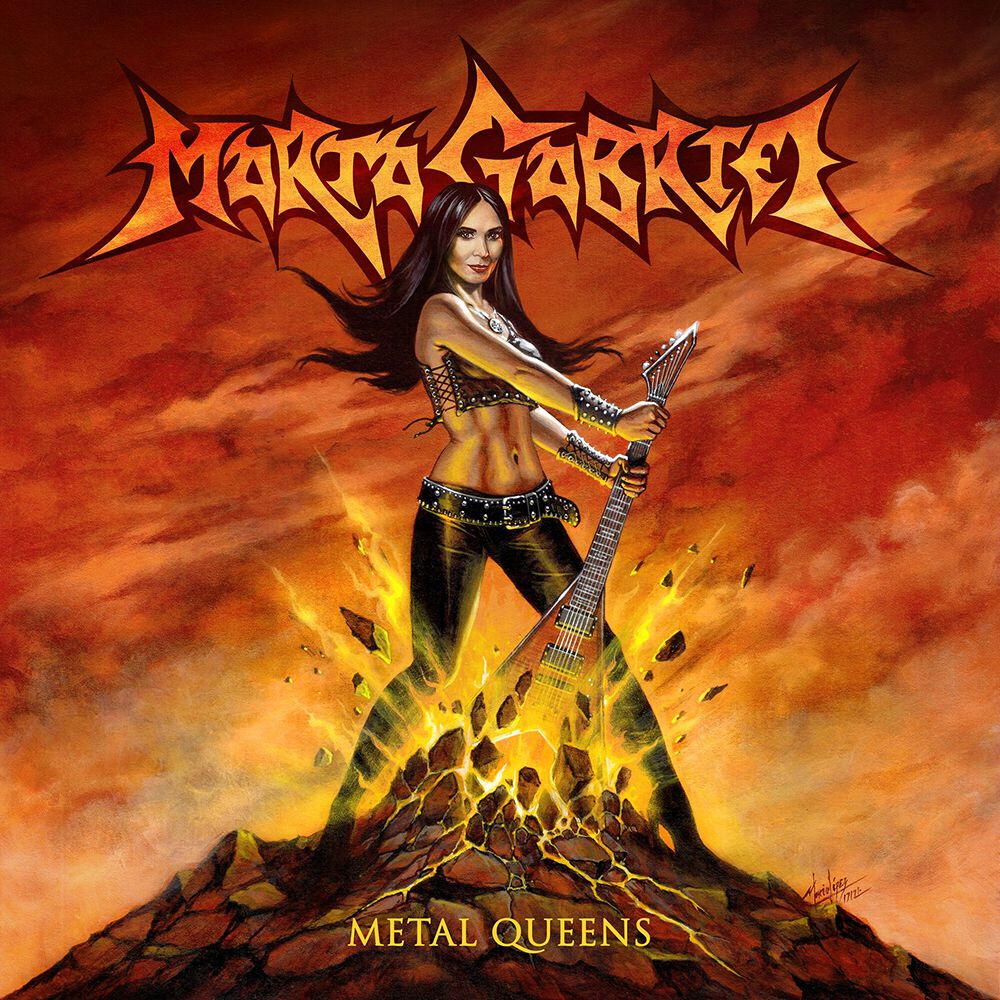 Image of Marta Gabriel Metal queens CD Standard