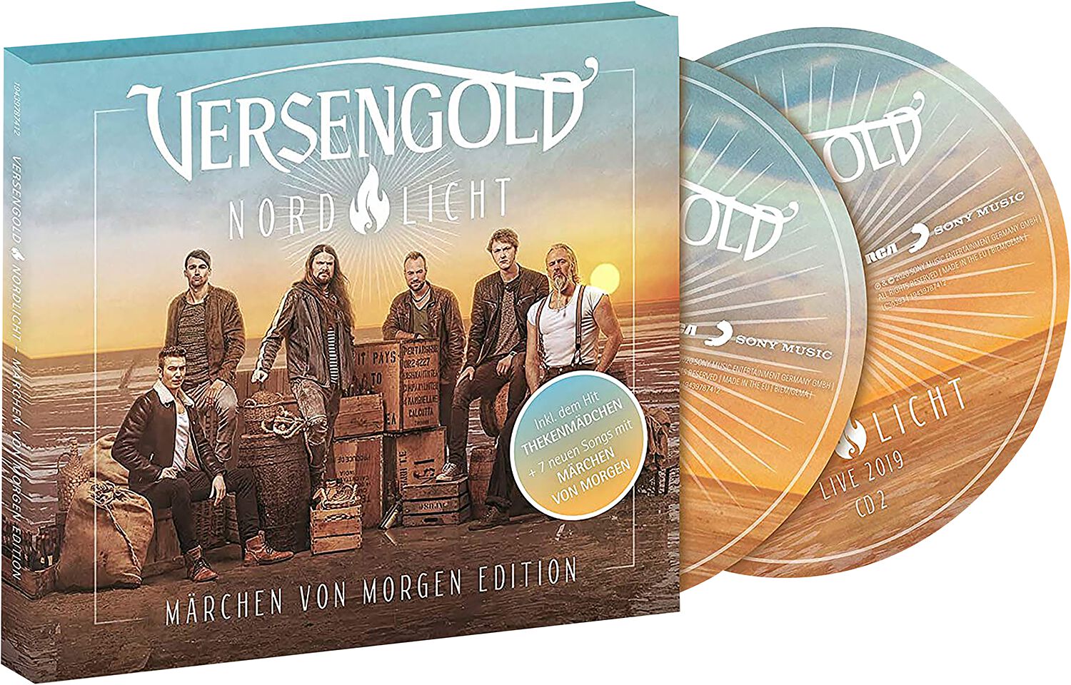 Levně Versengold Nordlicht - Märchen von Morgen-Edition 2-CD standard