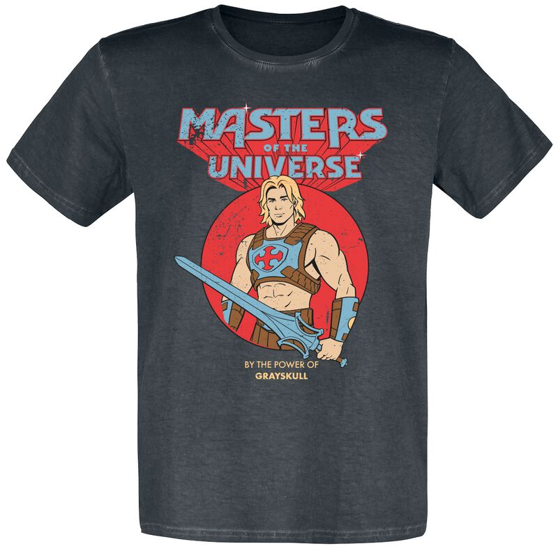 Levně Masters Of The Universe He-Man - By the Power of Grayskull Tričko vícebarevný