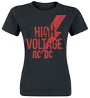 High Voltage - Red, AC/DC, T-Shirt