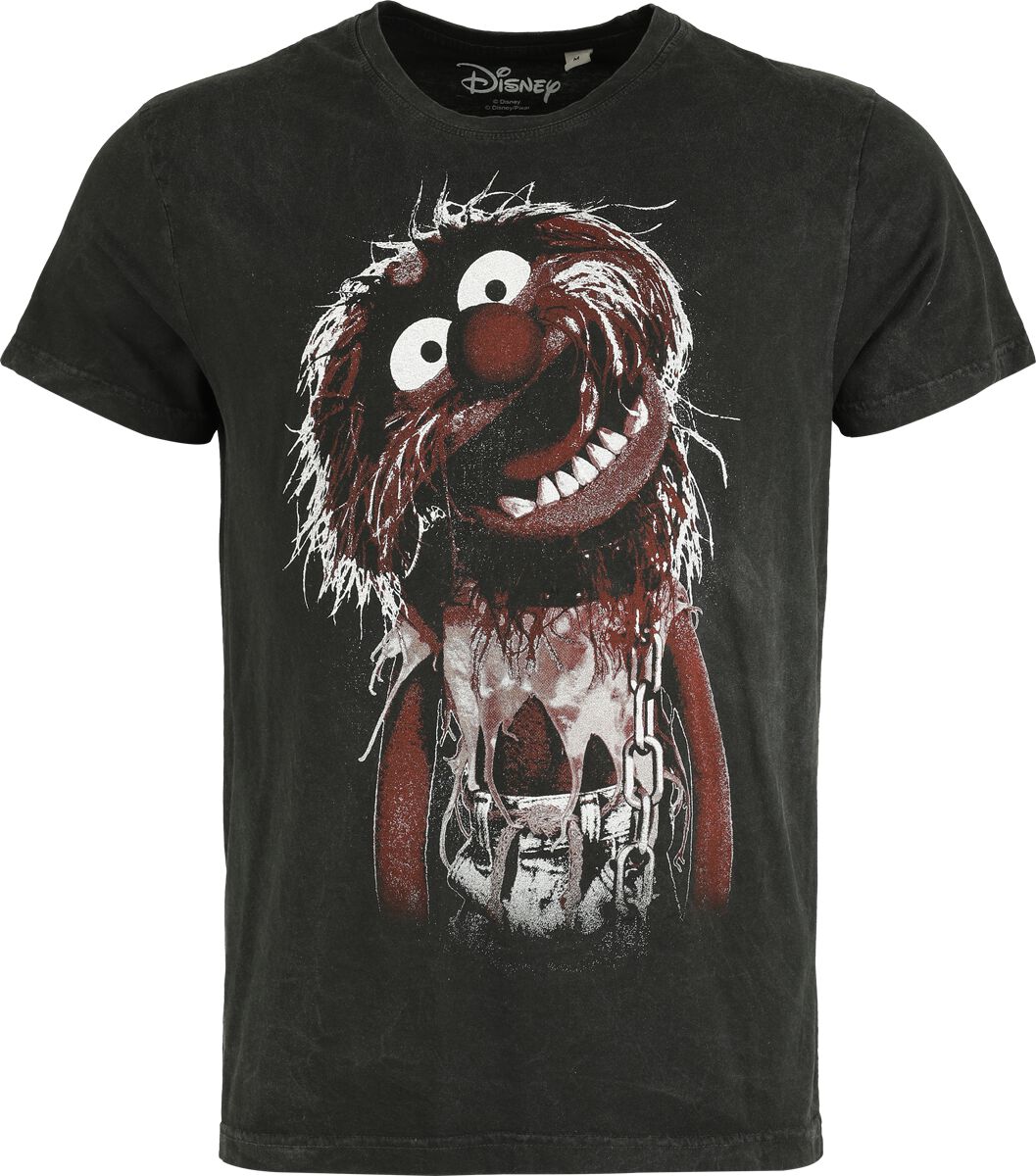 Camiseta Disney de The Muppets - Animal - Ready To Rock - Hombre - multicolor