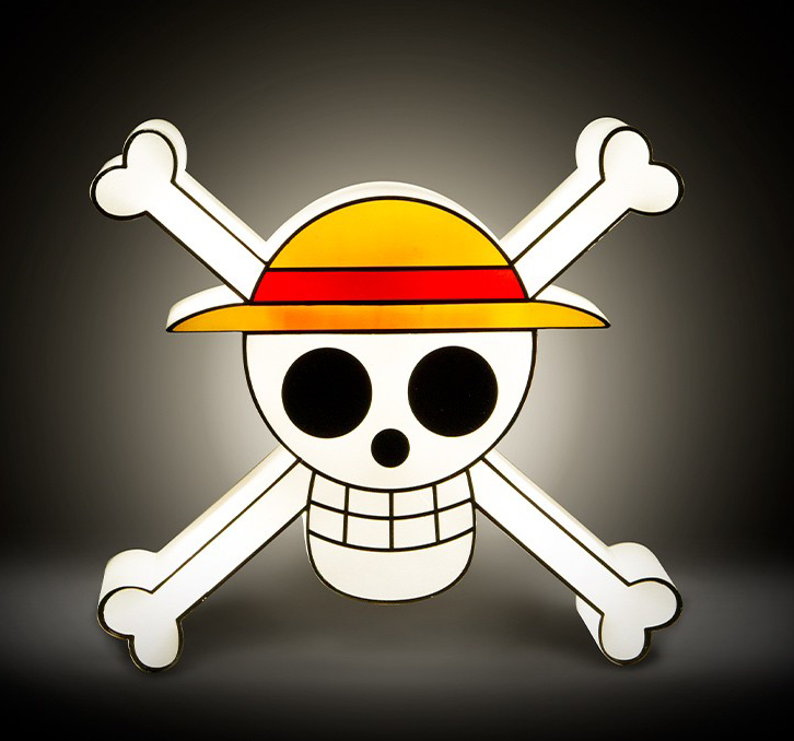 One Piece Anime Lamp - Skull Lamp - black