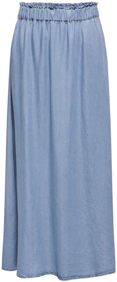 Image of Gonna lunga di Only - Onlpema Venice long skirt DNM NOOS - XS a XL - Donna - azzurro