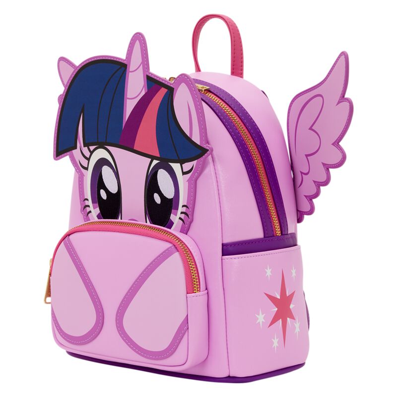 My Little Pony Mini-Rucksack - Loungefly - Twilight Sparkle & Pinkie Pie - multicolor  - Lizenzierter Fanartikel