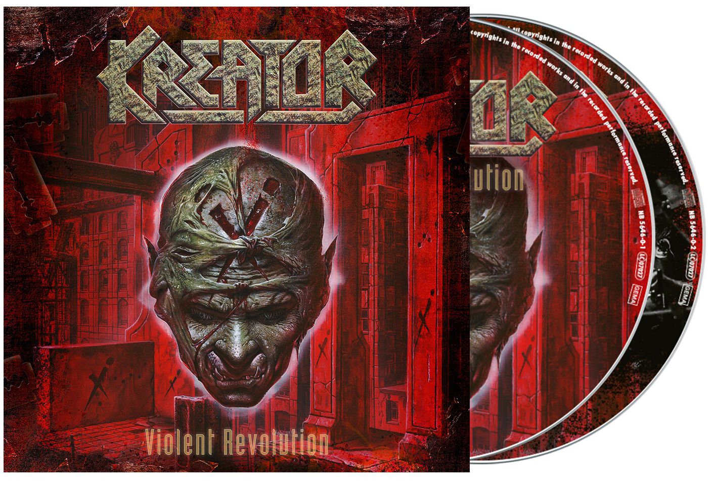 Image of Kreator Violent Revolution 2-CD Standard