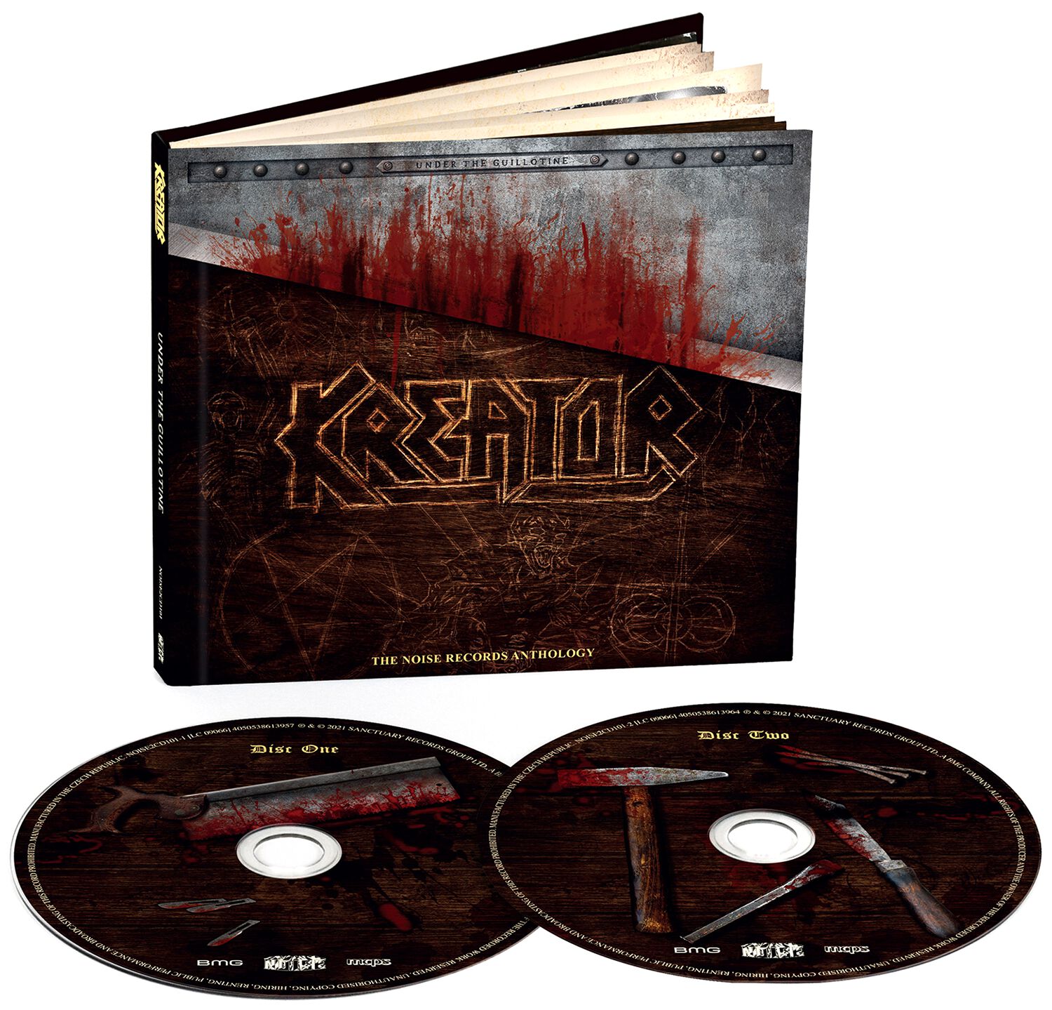 Image of Kreator Under the guillotine 2-CD Standard