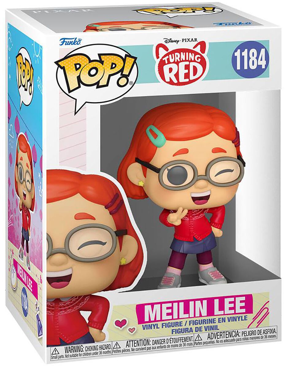 Rot Meilin Lee Vinyl Figur 1184 Funko Pop! multicolor – 40.03% Rabatt