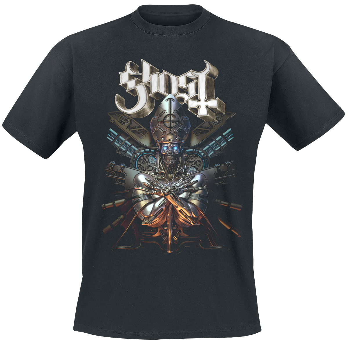 Ghost - Phantomime With Background - T-Shirt - schwarz
