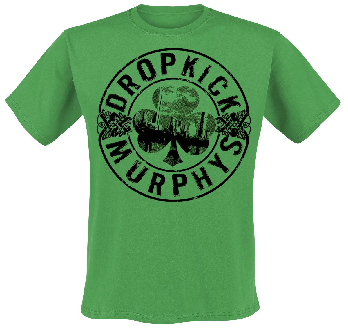 Dropkick Murphys Boot T Shirt grün  - Onlineshop EMP