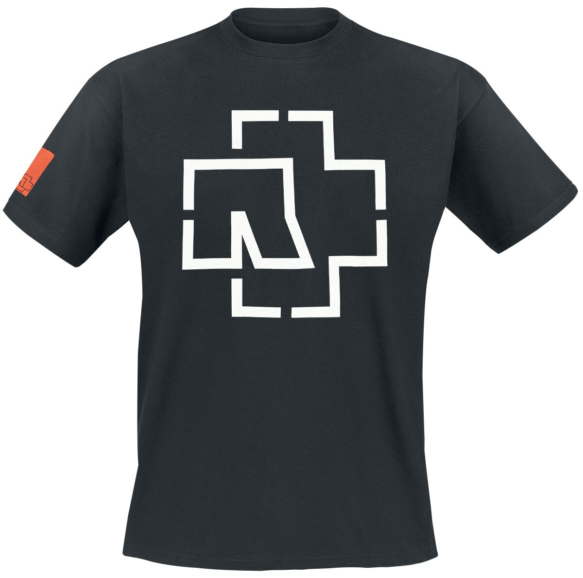 Rammstein Logo T-Shirt schwarz in L