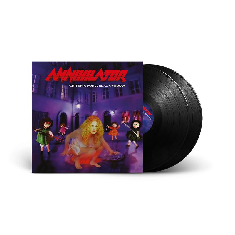 Criteria for a black widow von Annihilator - 2-LP (Re-Release, Standard)