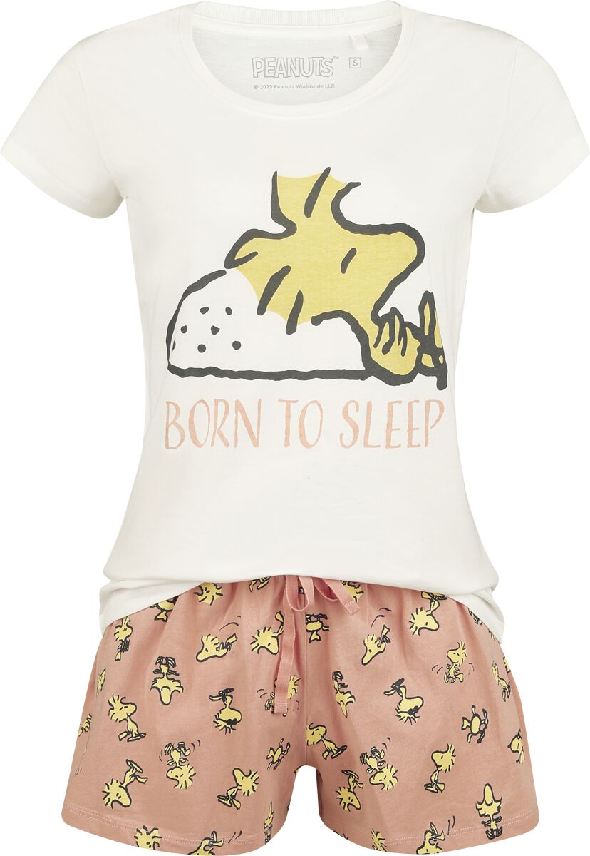 Peanuts  Pyjama - Woodstock - Born to sleep - for Women - multicolour - EMP Exclusive!