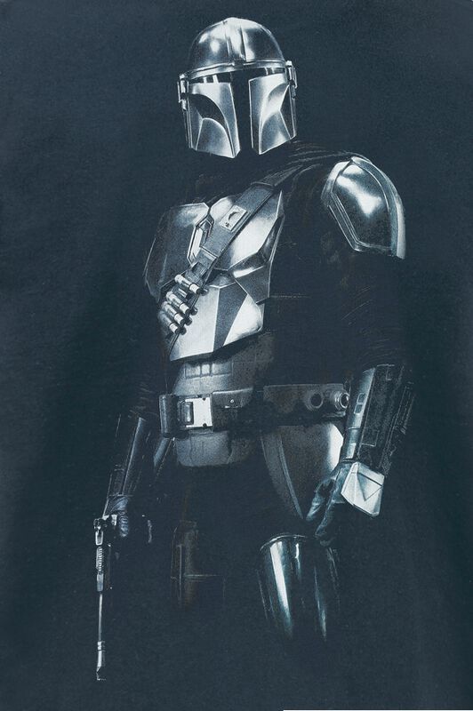 Filme & Serien Bekleidung The Mandalorian - Bounty Hunter | Star Wars T-Shirt