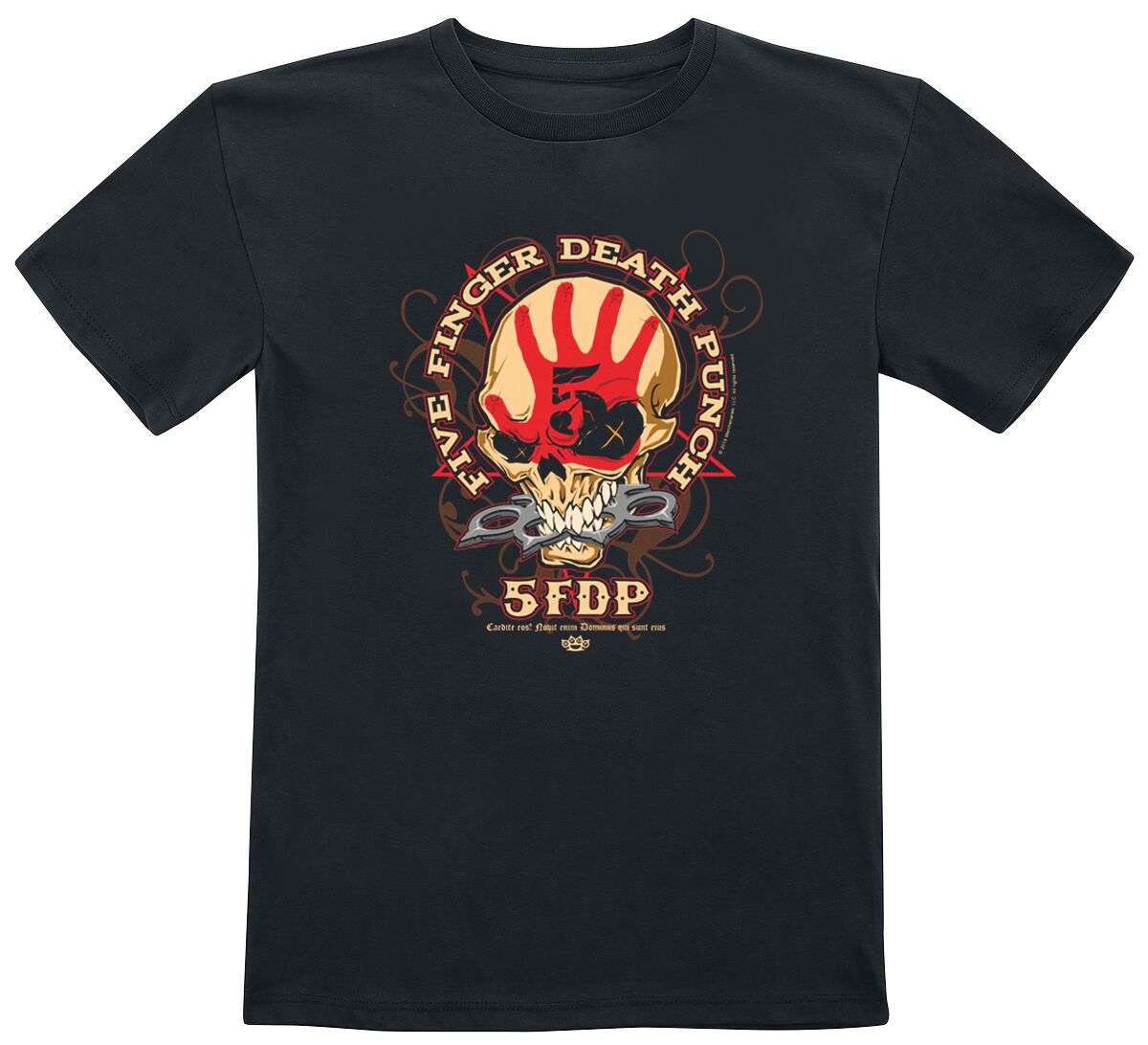 Five Finger Death Punch Metal-Kids - Knucklehead Kids T-Shirt black