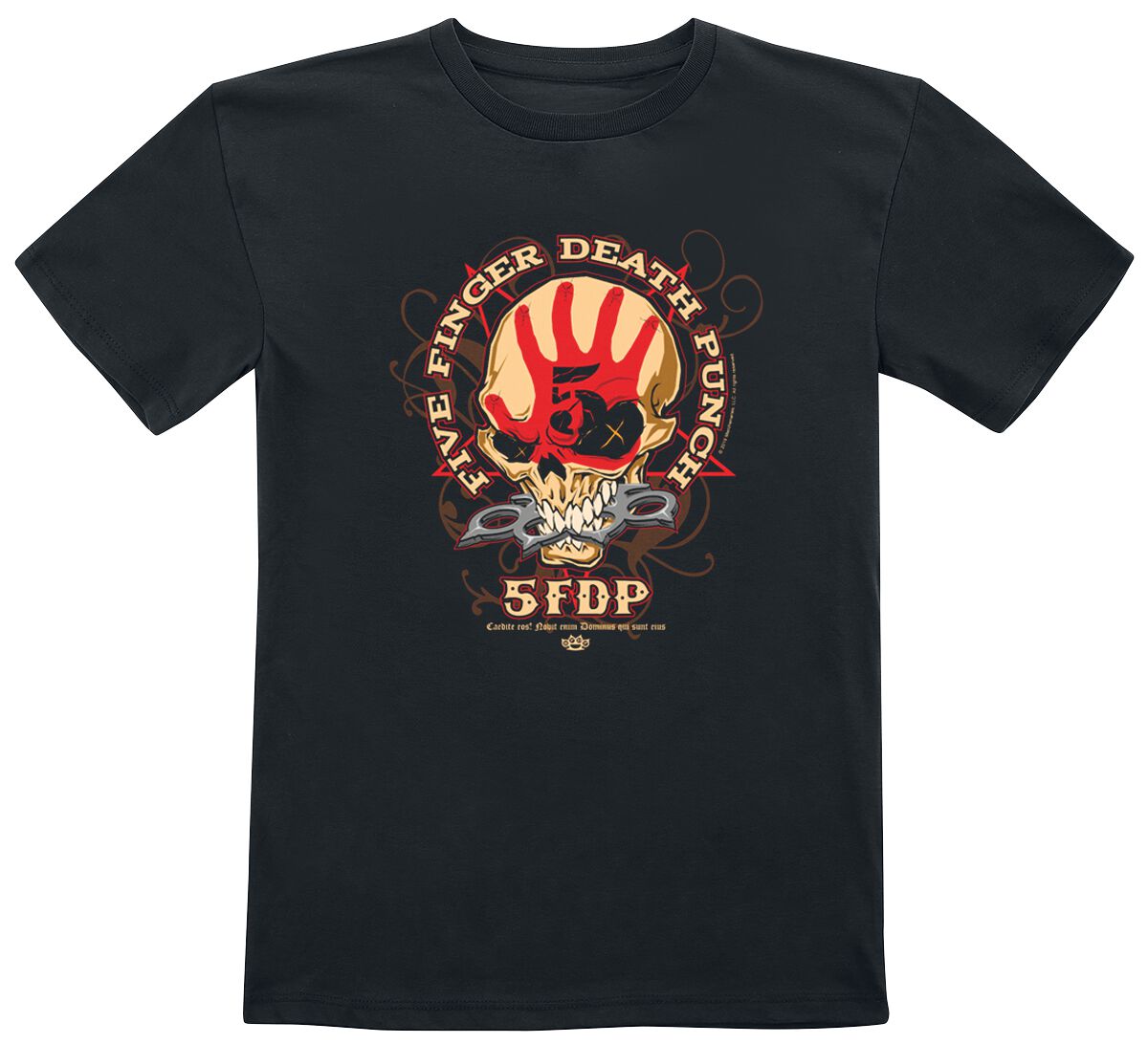 Five Finger Death Punch Metal-Kids – Knucklehead Kids T-Shirt schwarz Five Finger Death Punch Metal-Kids – Knucklehead Kids T-Shirt schwarz