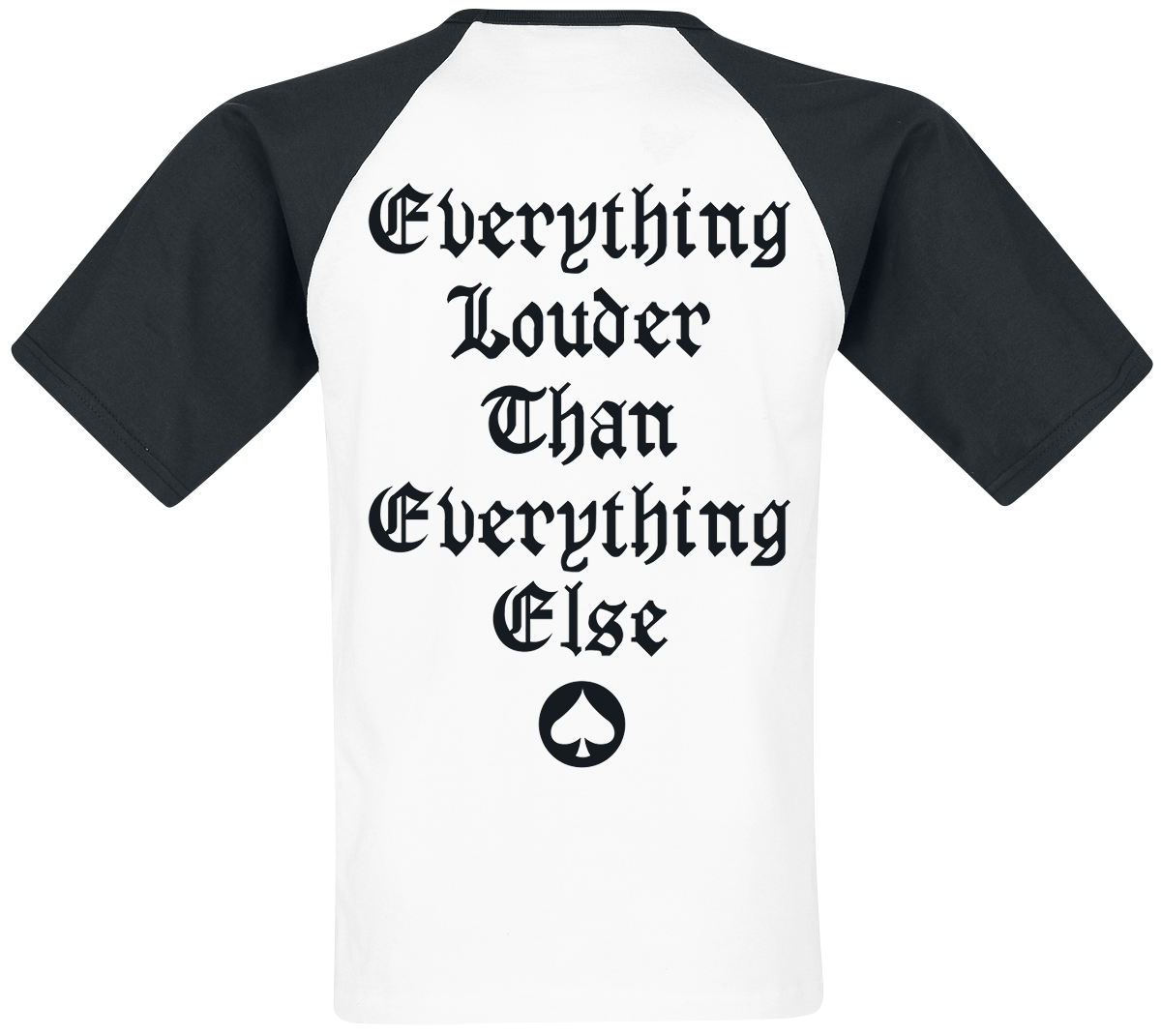 Motörhead Everything Louder T-Shirt weiß schwarz - 26.10% Rabatt