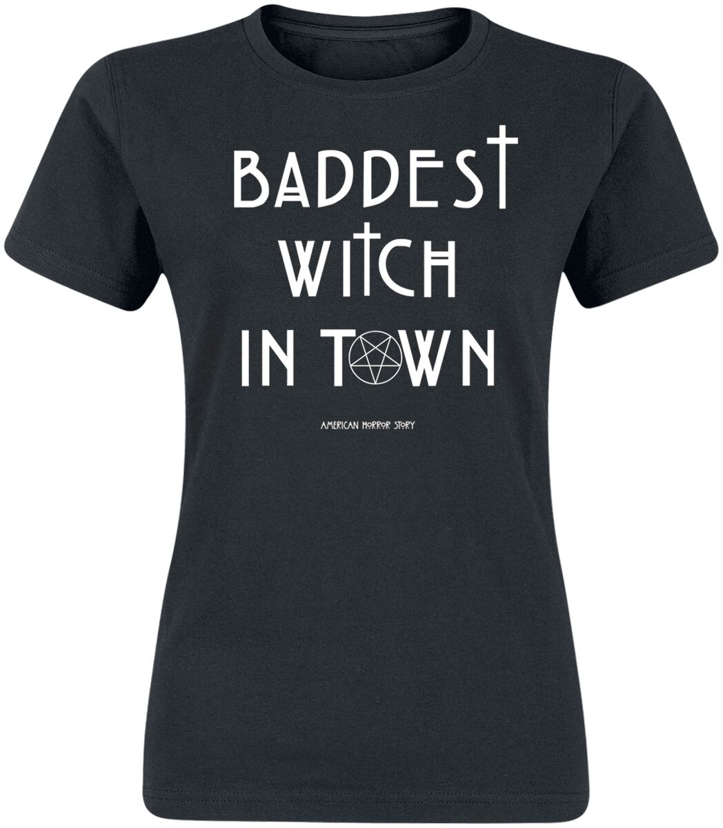 American Horror Story Baddest Witch In Town T-Shirt black