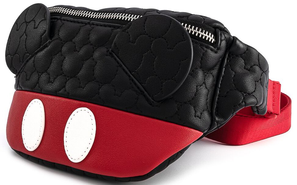 Mickey Mouse Loungefly - Micky Cosplay Belt Pouch black red white
