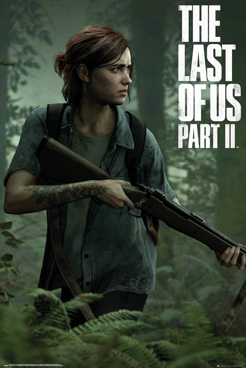 Poster Gaming de The Last Of Us - The Last Of Us 2 - Ellie - pour Unisexe - multicolore