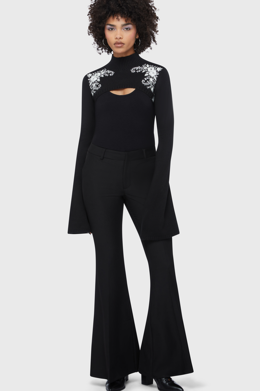 Thumbnail - Killstar Beneath The Eclipse - Petal & Pine Bolero Bolero schwarz in XS