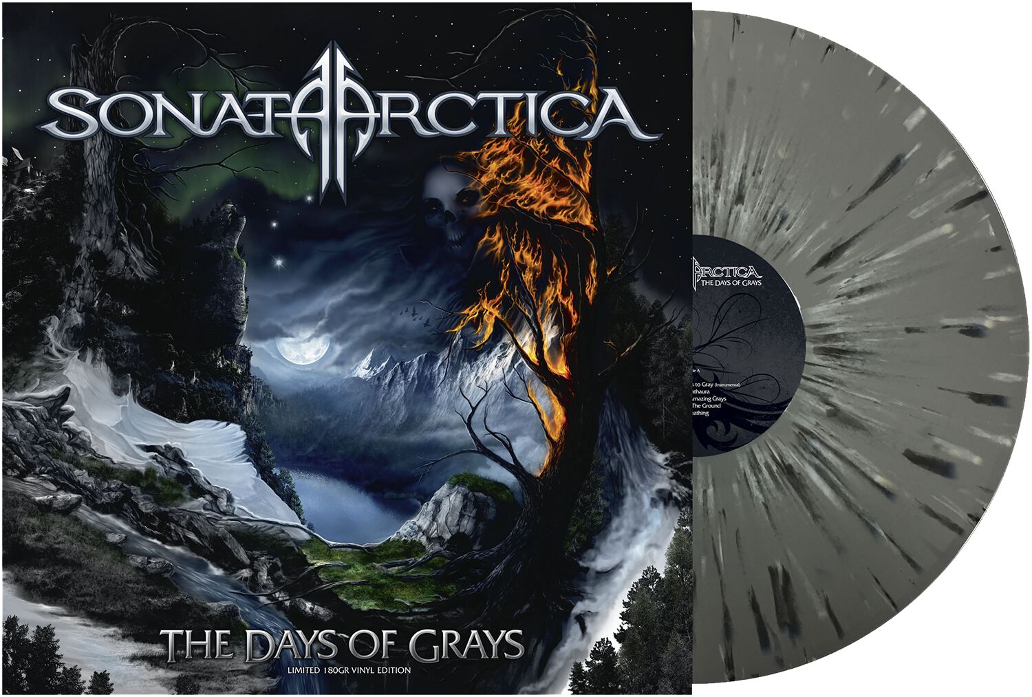 Image of Sonata Arctica The days of grays 2-LP splattered
