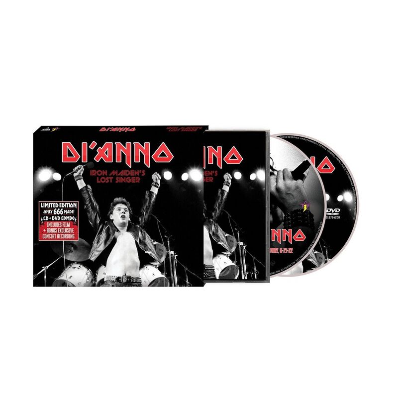 CD  di Paul Di'anno - Di'Anno: Iron Maiden's Lost Singer - Non Specificato - standard