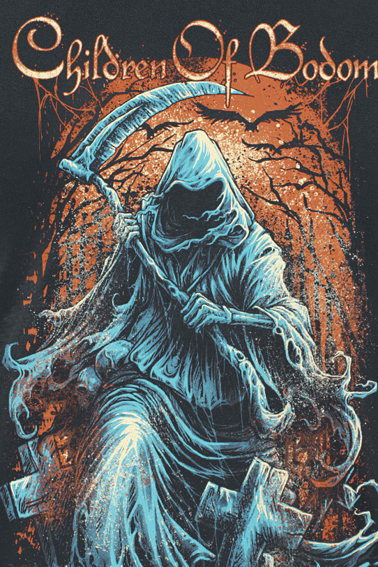 Children Of Bodom Grim Reaper T-Shirt schwarz