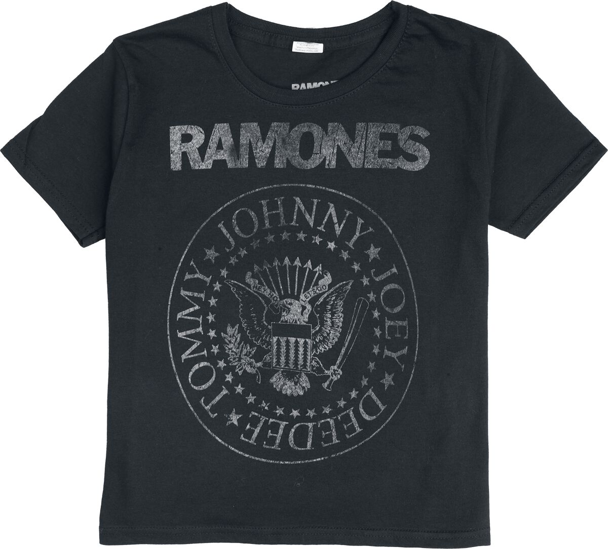 4064854500051 - Kids - Seal Hey Ho Lets Go Backprint T-Shirt schwarz in 128