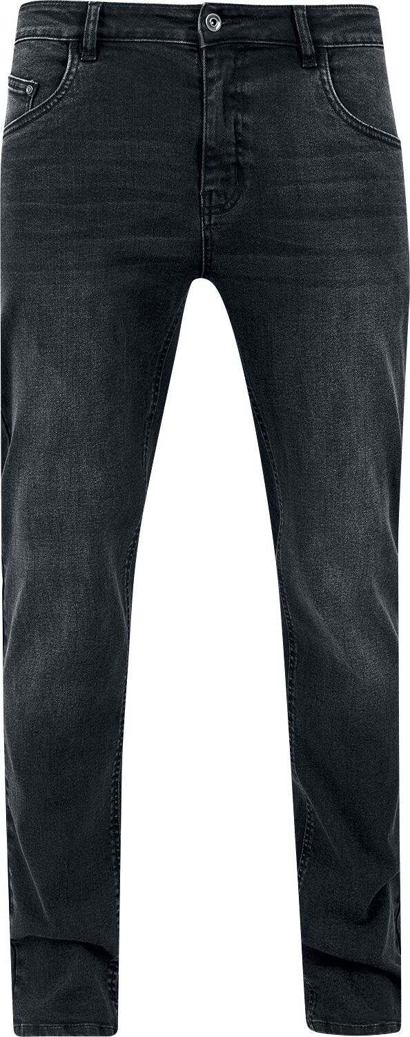 Urban Classics Jeans - Stretch Denim Pants - W30L32 bis W38L32 - für Männer - Größe W32L32 - schwarz