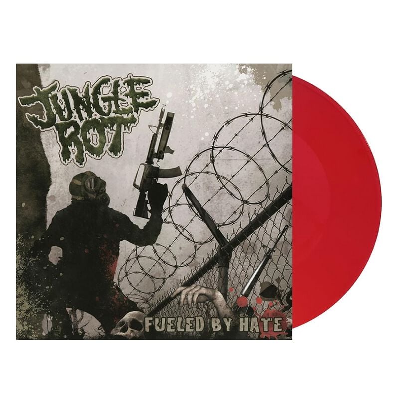 LP  av Jungle Rot - Dead and buried -  -