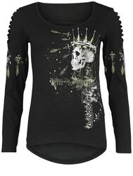 Longsleeve with Cut-Outs, Rock Rebel by EMP, Langarmshirt