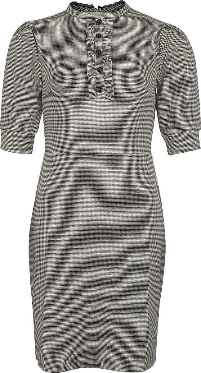 Vive Maria Rockabilly Midi Dress - Chelsea Dress - for Women - brown-black