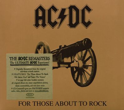 Image of AC/DC For Those About To Rock CD Standard